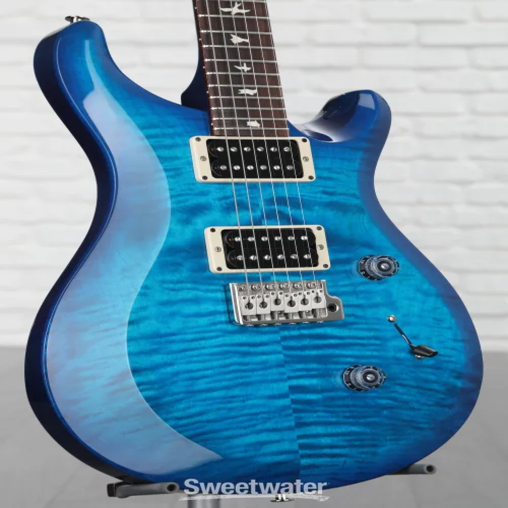 PRS C4M4F2HTIBTLB S2 Custom 24 Lake Blue Electric Guitar