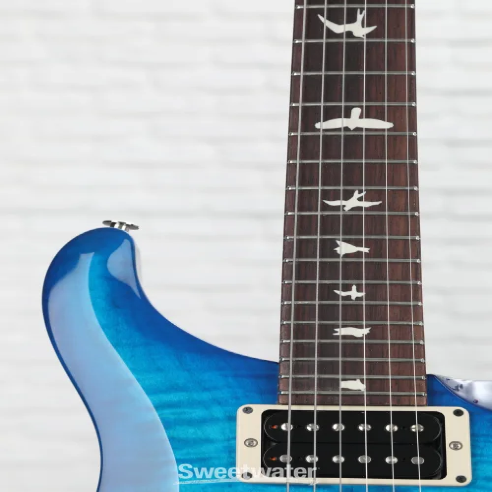 PRS C4M4F2HTIBTLB S2 Custom 24 Lake Blue Electric Guitar