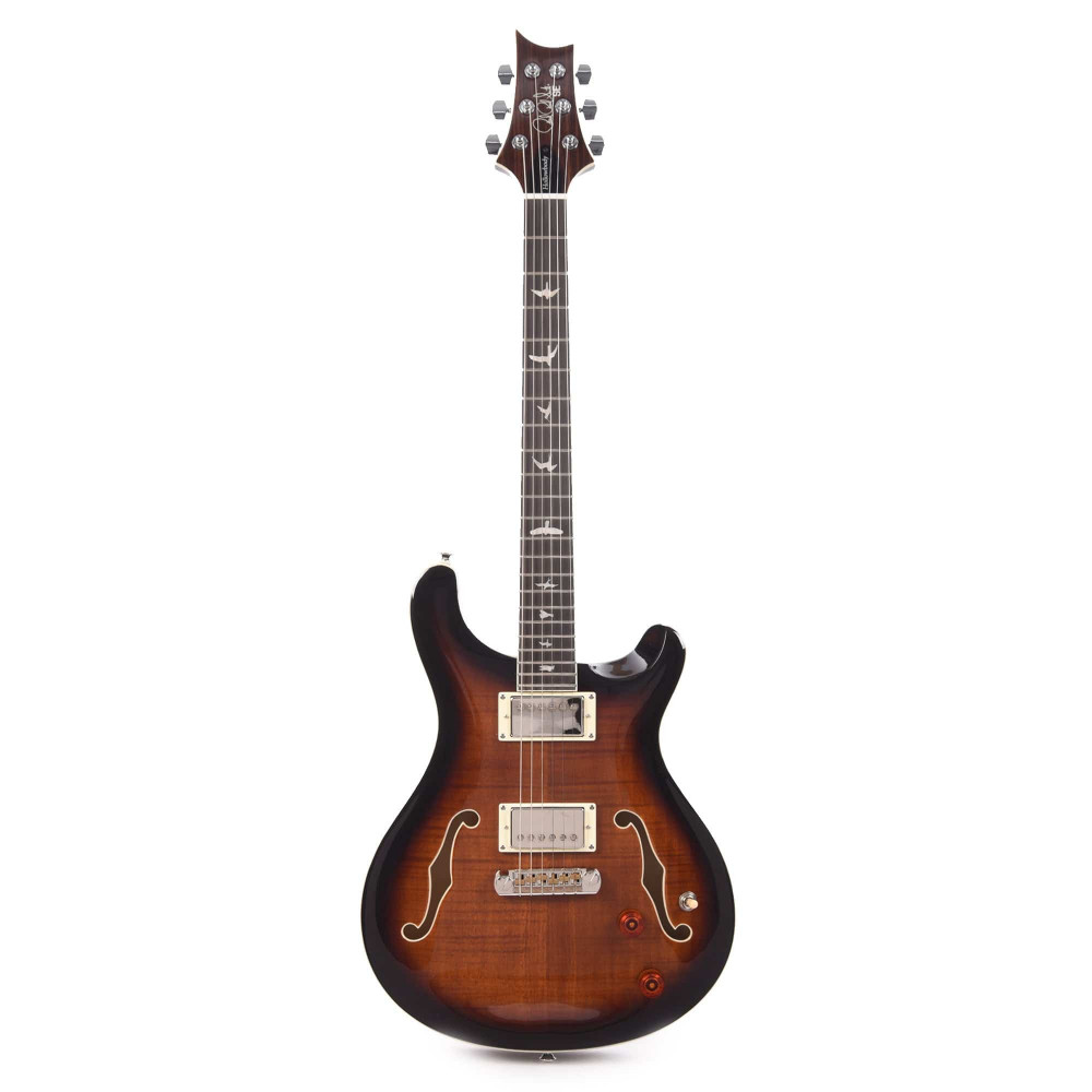 PRS H2ECBBG SE Hollowbody II Mahogany Black Gold Burst Electric Guitar