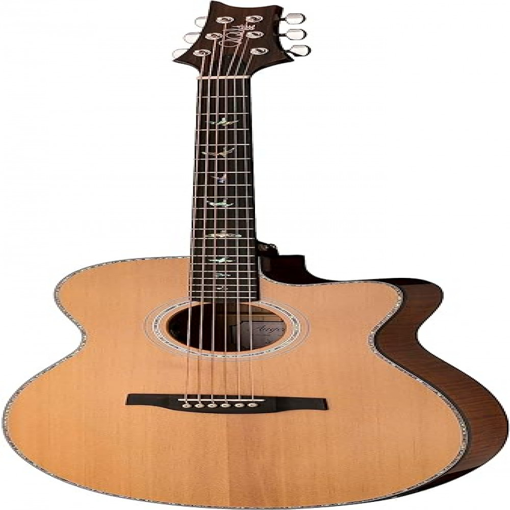 PRS SE AE40ENA A40 Natural Acoustic Electric Guitar with Case
