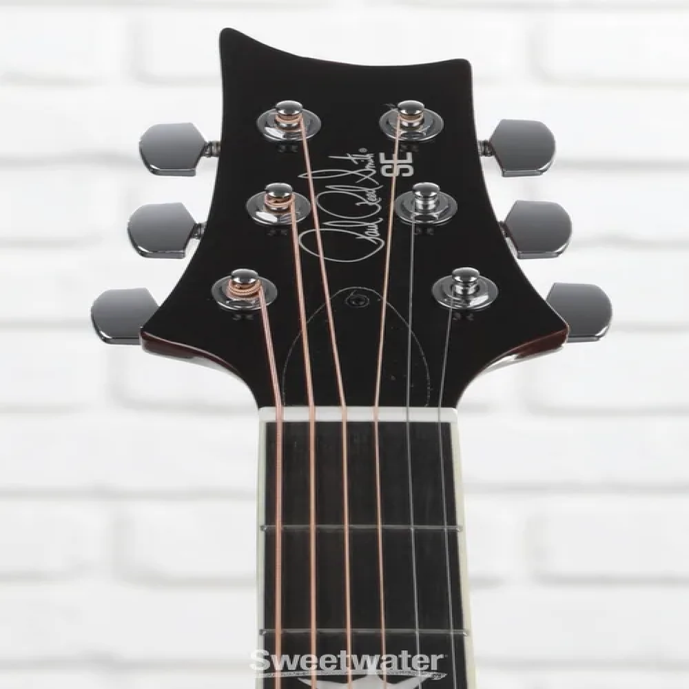 PRS SE AE40ETS Angeles Cutaway with Electronics and Case Tobacco Sunburst Acoustic Guitar