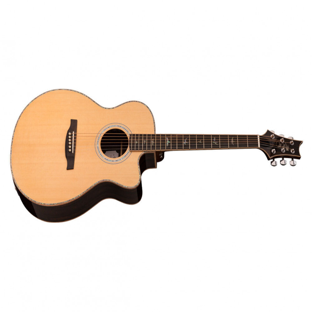 PRS SE AE60ENA Angelus Cutaway with Electronics and Case Natural Acoustic Guitar