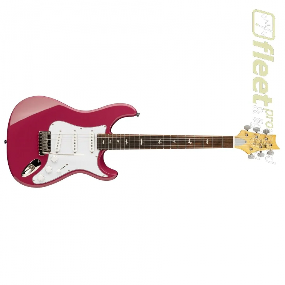 PRS J2R1J Se Series Silver Sky Dragon Fruit Electric Guitar