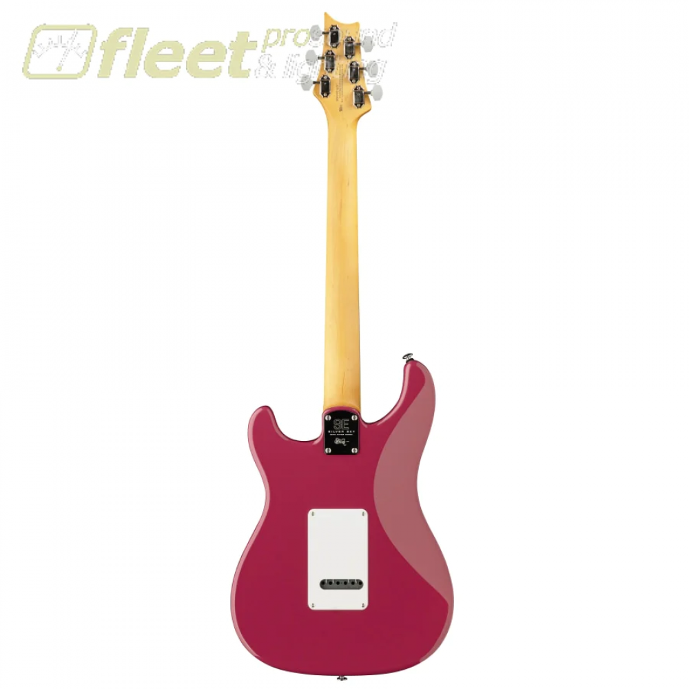 PRS J2R1J Se Series Silver Sky Dragon Fruit Electric Guitar