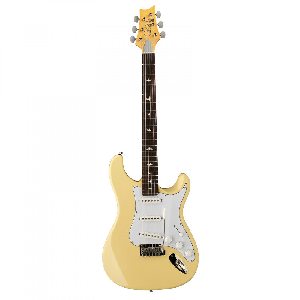 PRS J2R3J Se Series Silver Sky Guitar Moon White Electric Guitar