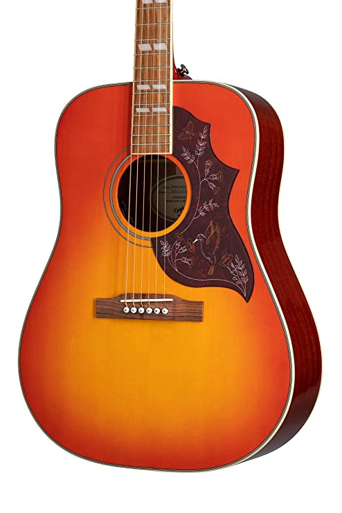 Epiphone EEHBFCNH1 Hummingbird Pro Faded Cherry Acoustic Guitar