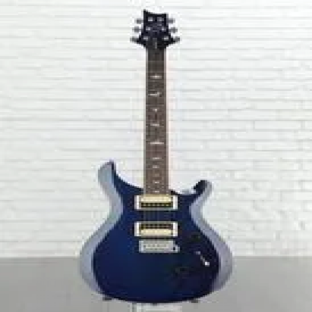 PRS ST4TB 2022 SE Standard 24 Translucent Blue Rosewood with Gig Bag 108116TB Electric Guitar