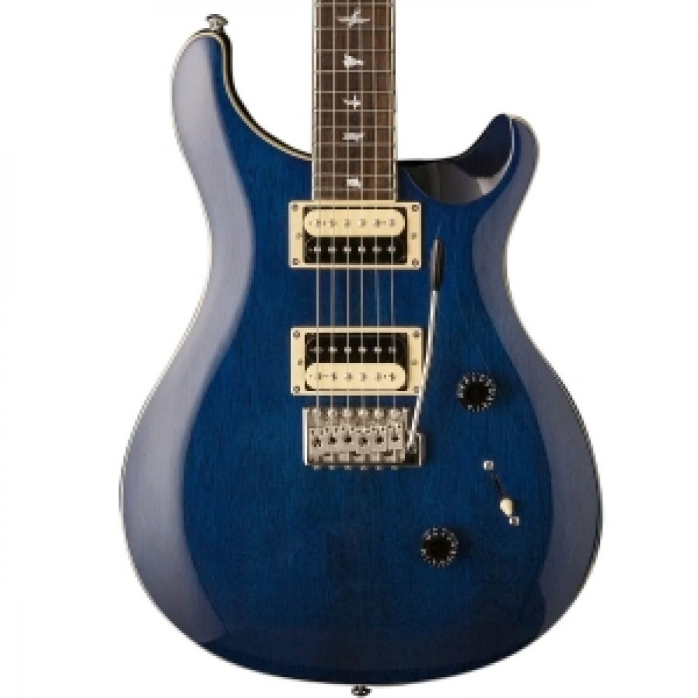 PRS ST44TB SE Standard 24 2022 Series with Gig Bag Translucent Blue Electric Guitar