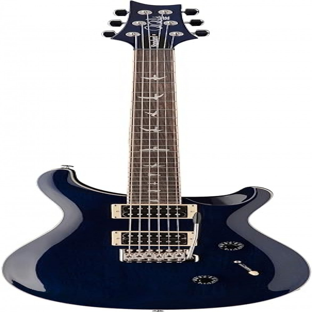 PRS ST844TB 2022 SE Standard 24 Rosewood Translucent Blue with Gig Bag 109645TB Electric Guitar