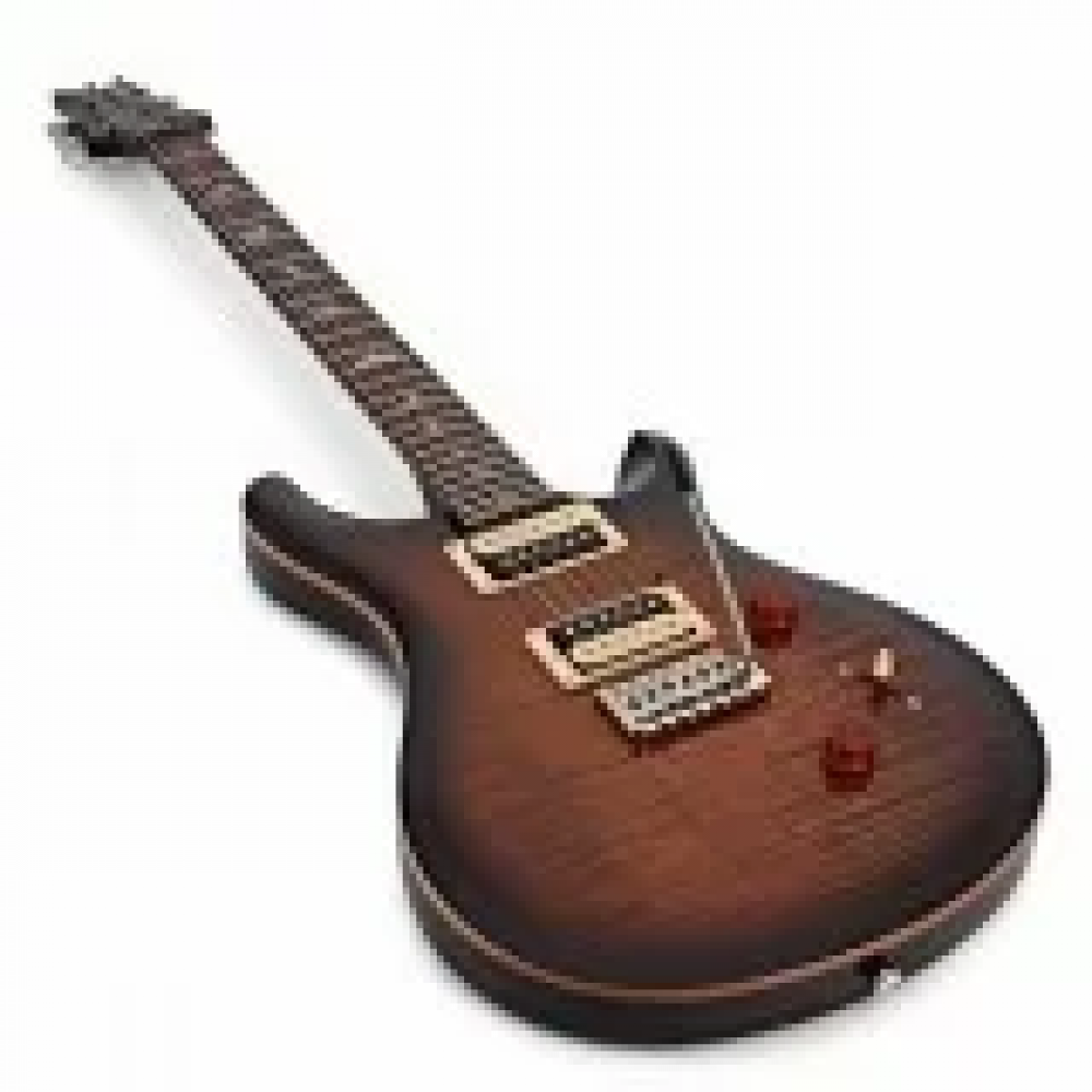 PRS CU44BG SE Csutom 24 Rosewood Fretboard Black Gold Sunburst Electric Guitar