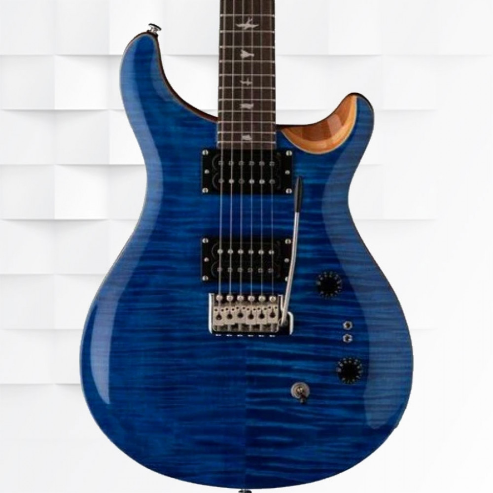 PRS C844FE SE Custom 24 2022 Series 6-String wwith Gig Bag Faded Blue Burst Electric Guitar