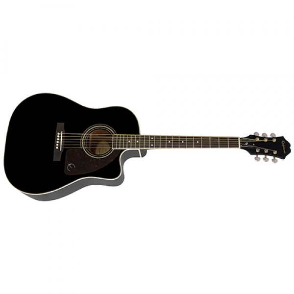 Epiphone AJ220SCE EE22SEBNH3 Mahogany Ebony Electro Acoustic Guitar