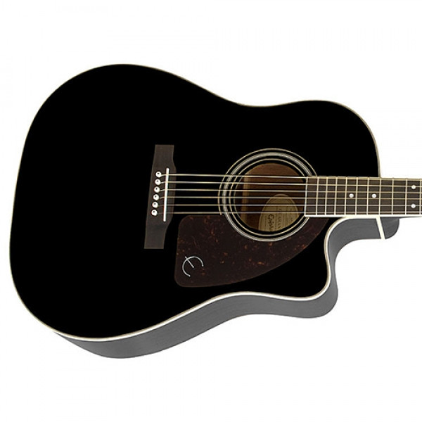 Epiphone AJ220SCE EE22SEBNH3 Mahogany Ebony Electro Acoustic Guitar