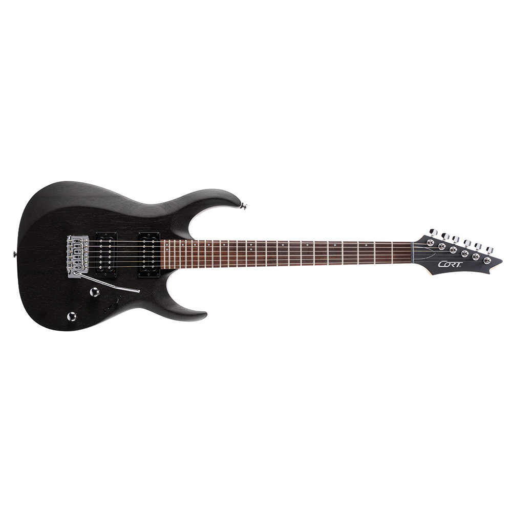 Cort X100 OPBK X Series Open Pore Black Electric Guitar