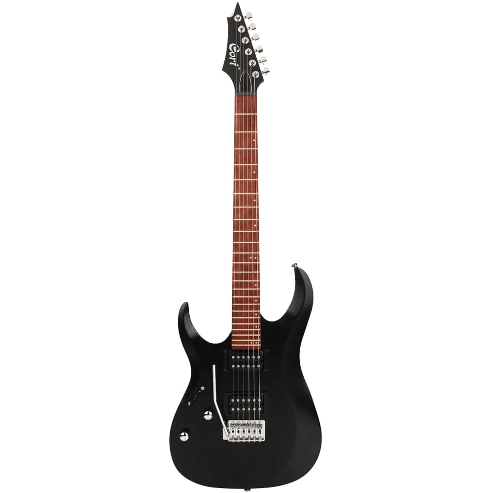 Cort X100LH OPBK X Series Open Pore Black Lefty Electric Guitar