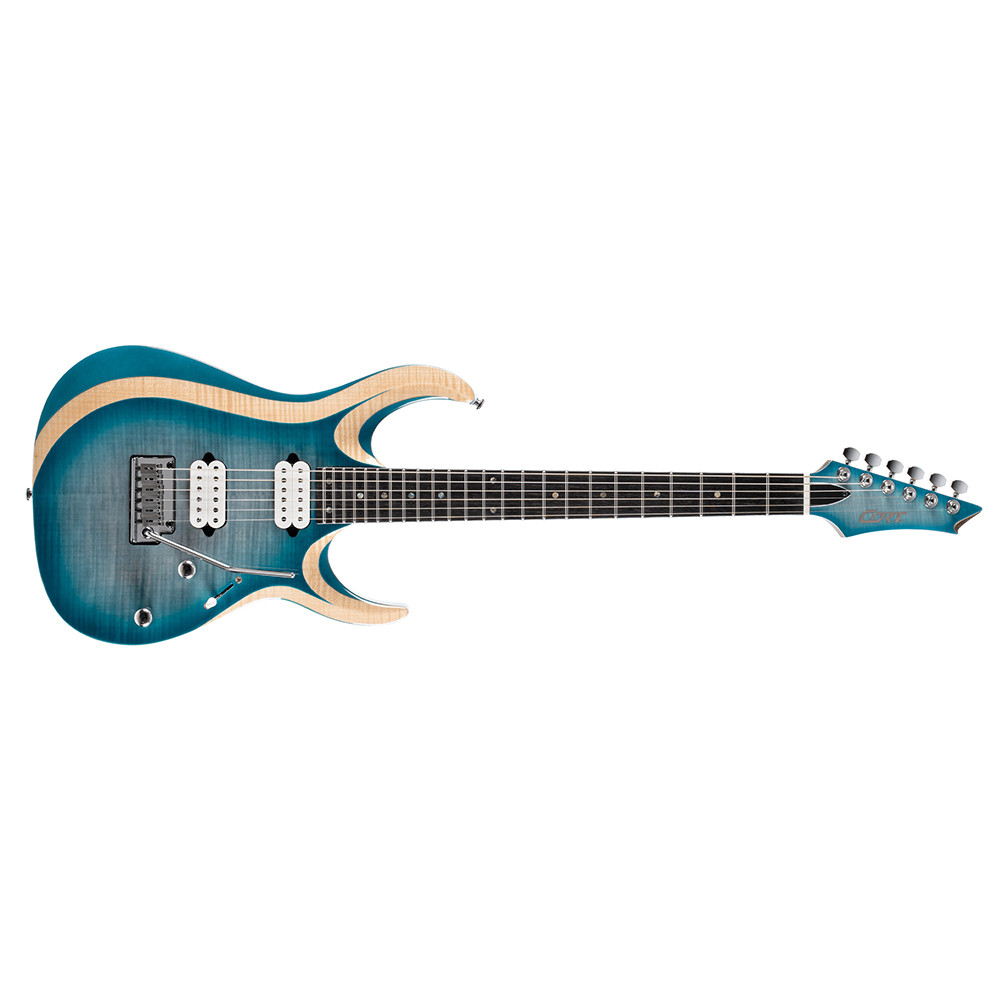 Cort X700 DUALITY II PIB X Series Polar Ice Burst Electric Guitar