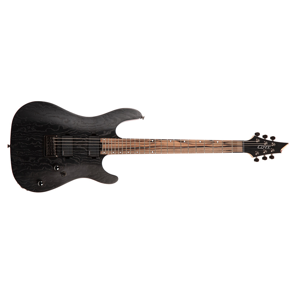 Cort KX500 ETCHED EBK KX Series Etched Black Electric Guitar