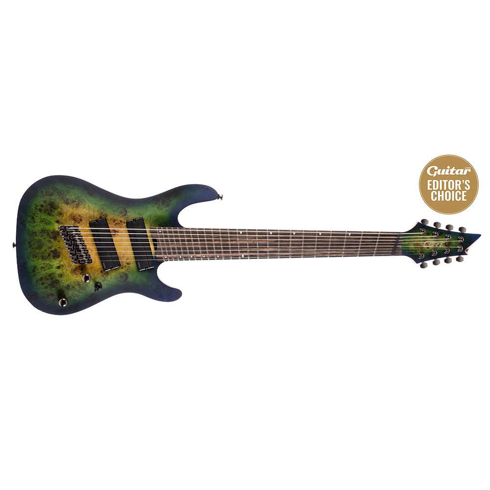 Cort KX508MS II MBB KX Series Mariana Blue Burst Electric Guitar