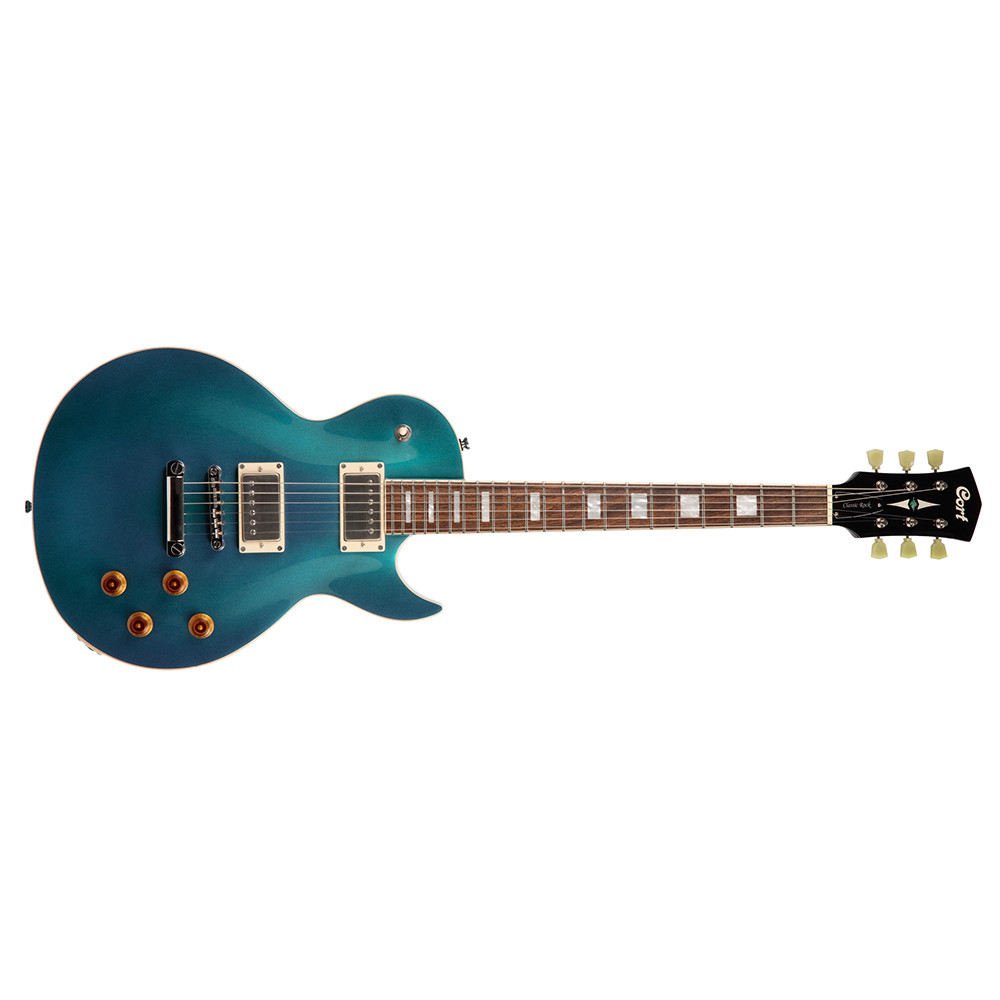 Cort CR200 FBL Classic Rock Series Flip Blue Electric Guitar