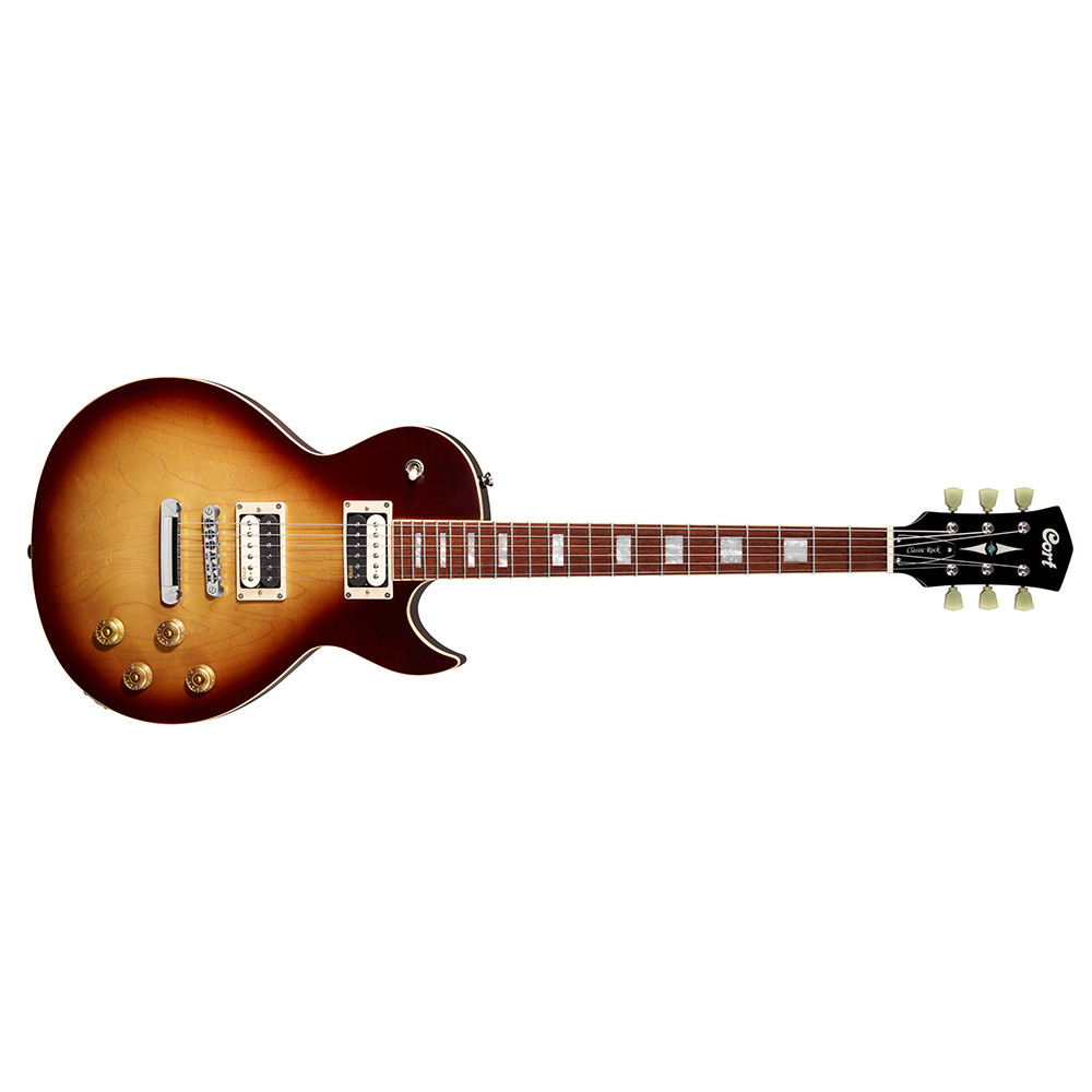 Cort CR300 ATB Classic Rock Series Aged Vintage Burst Electric Guitar