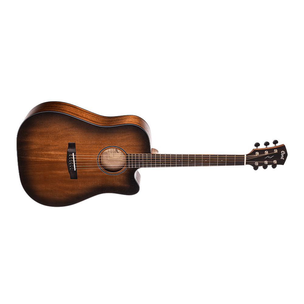 Cort CORE-DC AMH-OPBB Core Series Mahogany Open Pore Black Burst Acoustic Guitar
