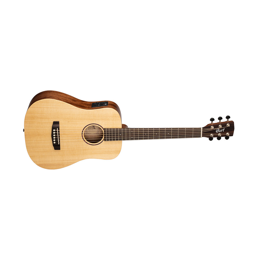 Cort Earth-Mini E Adirondack OP Earth Series Open Pore Acoustic Guitar