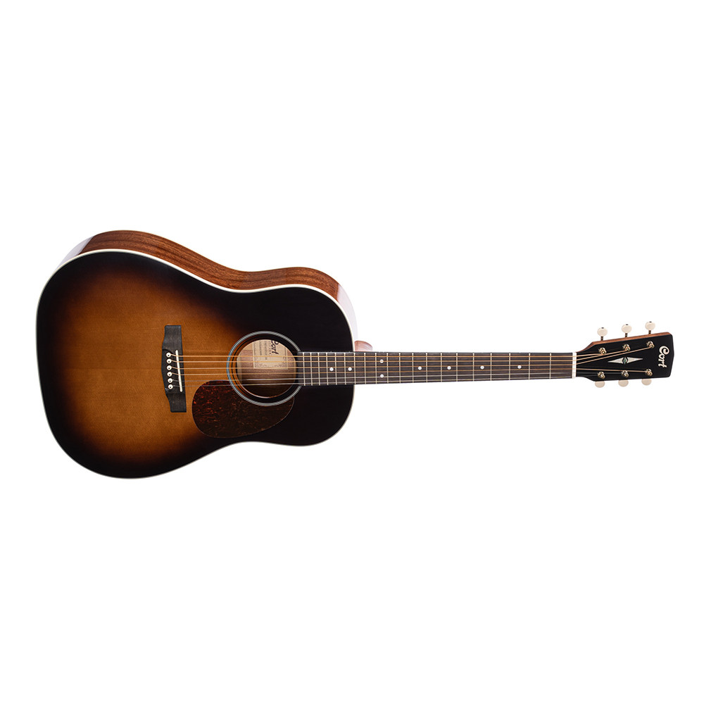Cort EARTH100SSF SB Earth Series Sunburst Acoustic Guitar