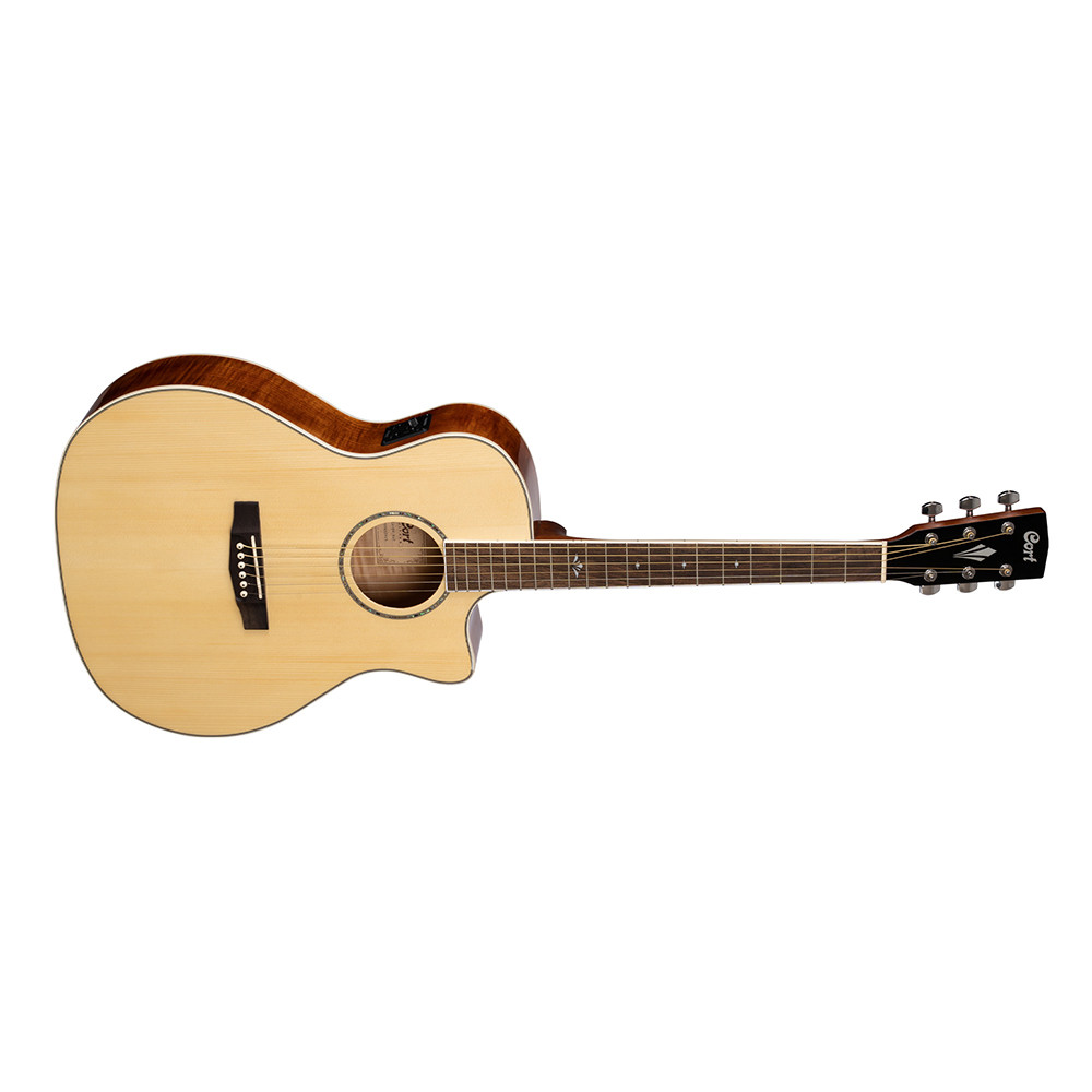 Cort GA-FF NAT Grand Regal Series Natural Glossy Acoustic Guitar