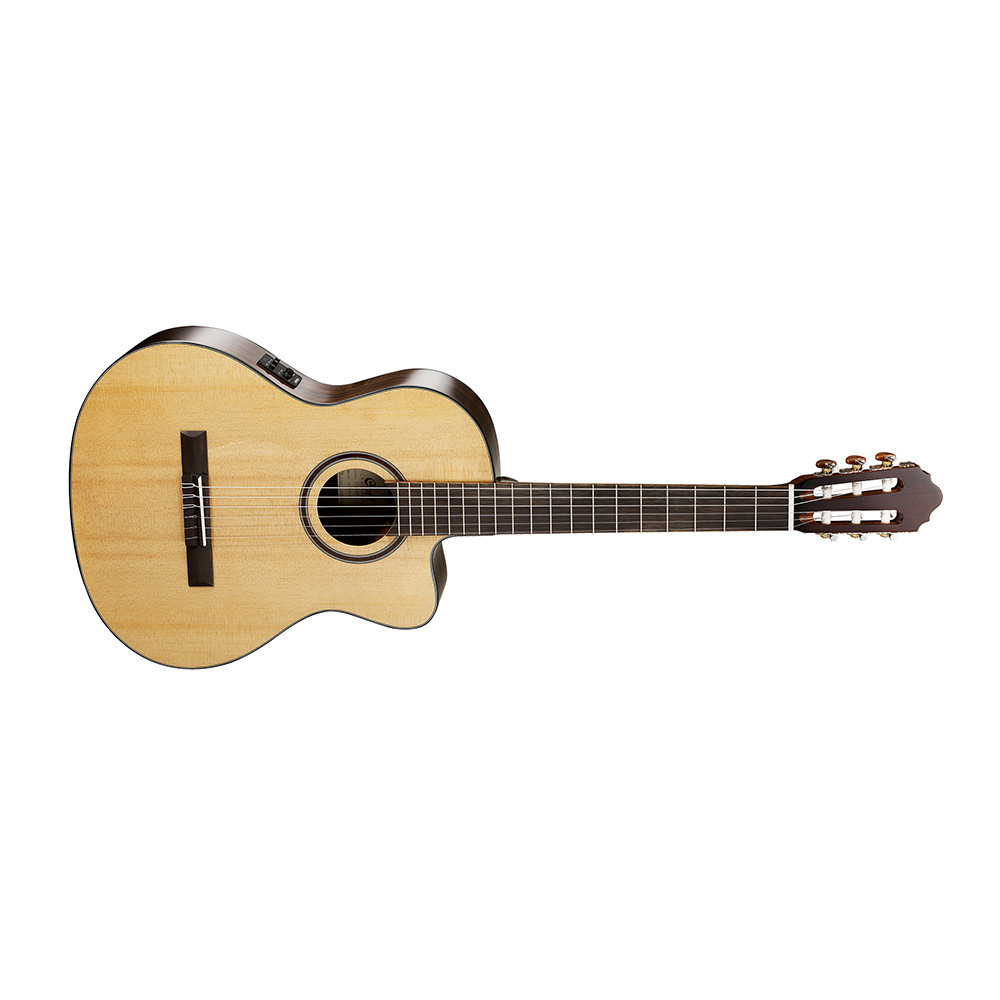 Cort AC160CF NAT Classic Series Natural Glossy Acoustic Guitar