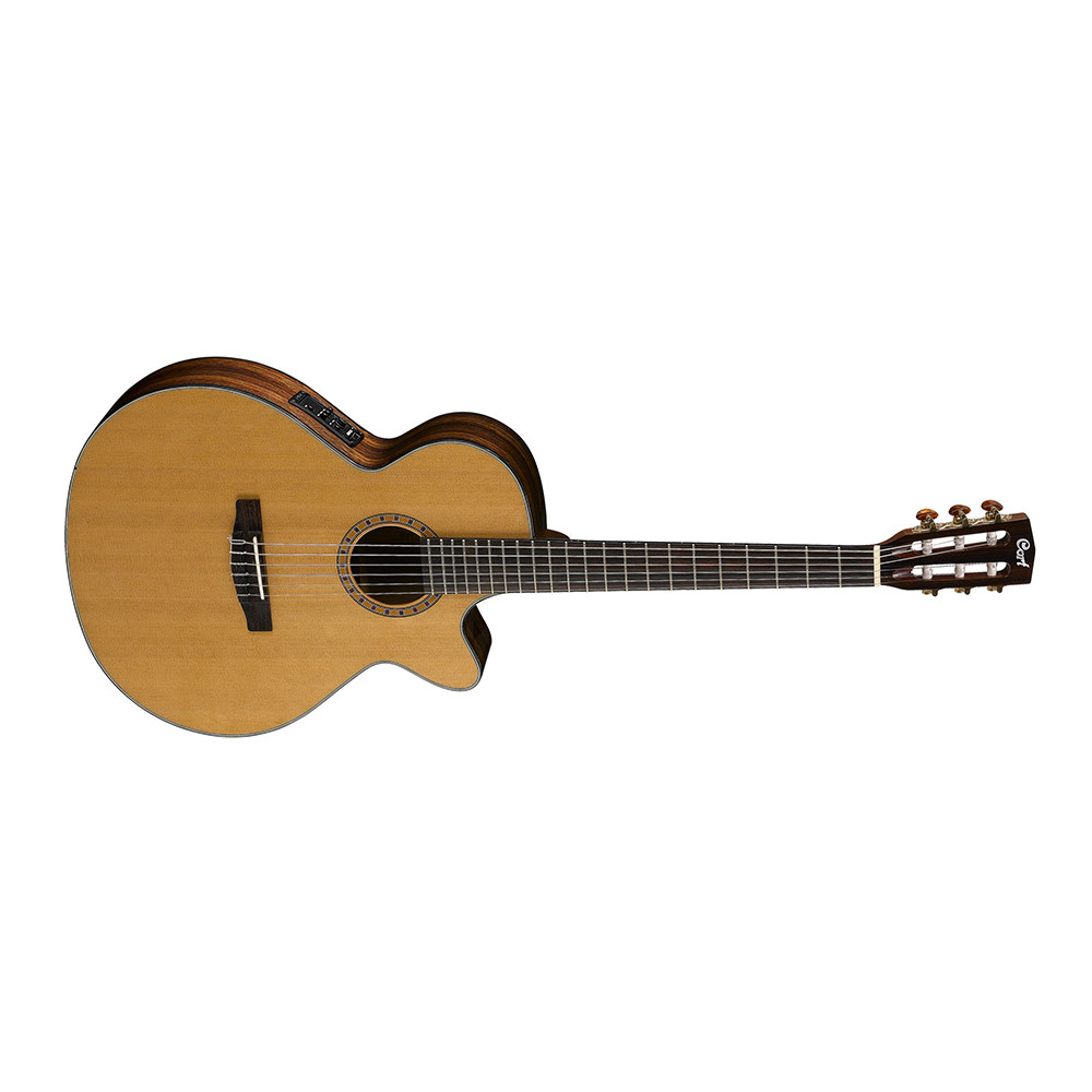 Cort CEC7 NAT Classic Series Natural Glossy Acoustic Guitar