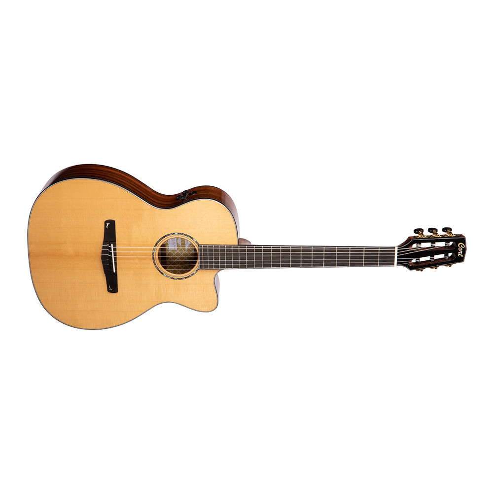 Cort GOLD-OC8 NAT-Nylon Gold Series Natural Glossy Acoustic Guitar