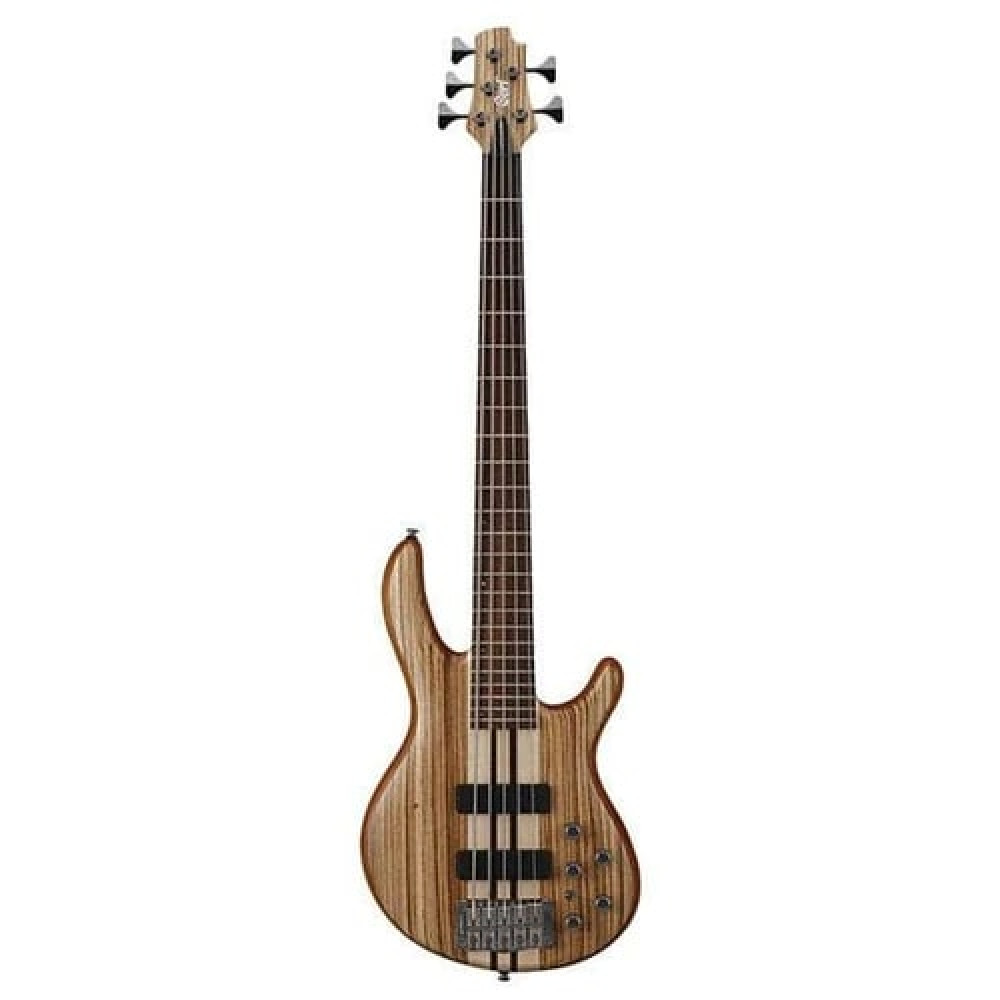 Cort A5 Custom Z OPN Artisan Series 5 String Open Pore Natural Electric Bass Guitar