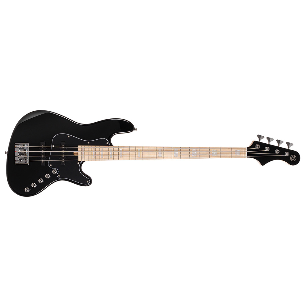 Cort NJS-4 BK Elrick NJS Series Black Electric Bass Guitar