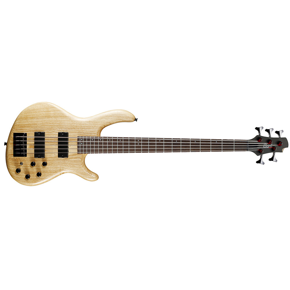 Cort Action DLX V AS OPN Action Series Open Pore Natural Electric Bass Guitar