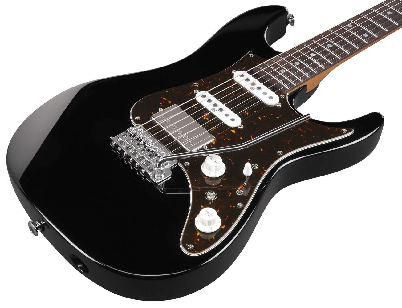 Ibanez AZ2204B-BK Prestige Series Black with Case Electric Guitar