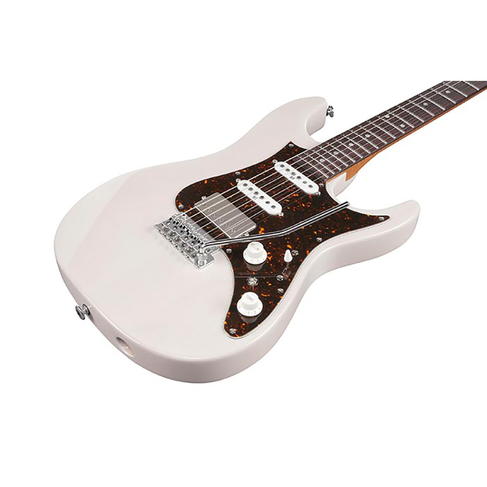 Ibanez AZ2204N-AWN Prestige Series Antique White Blonde with Case Electric Guitar
