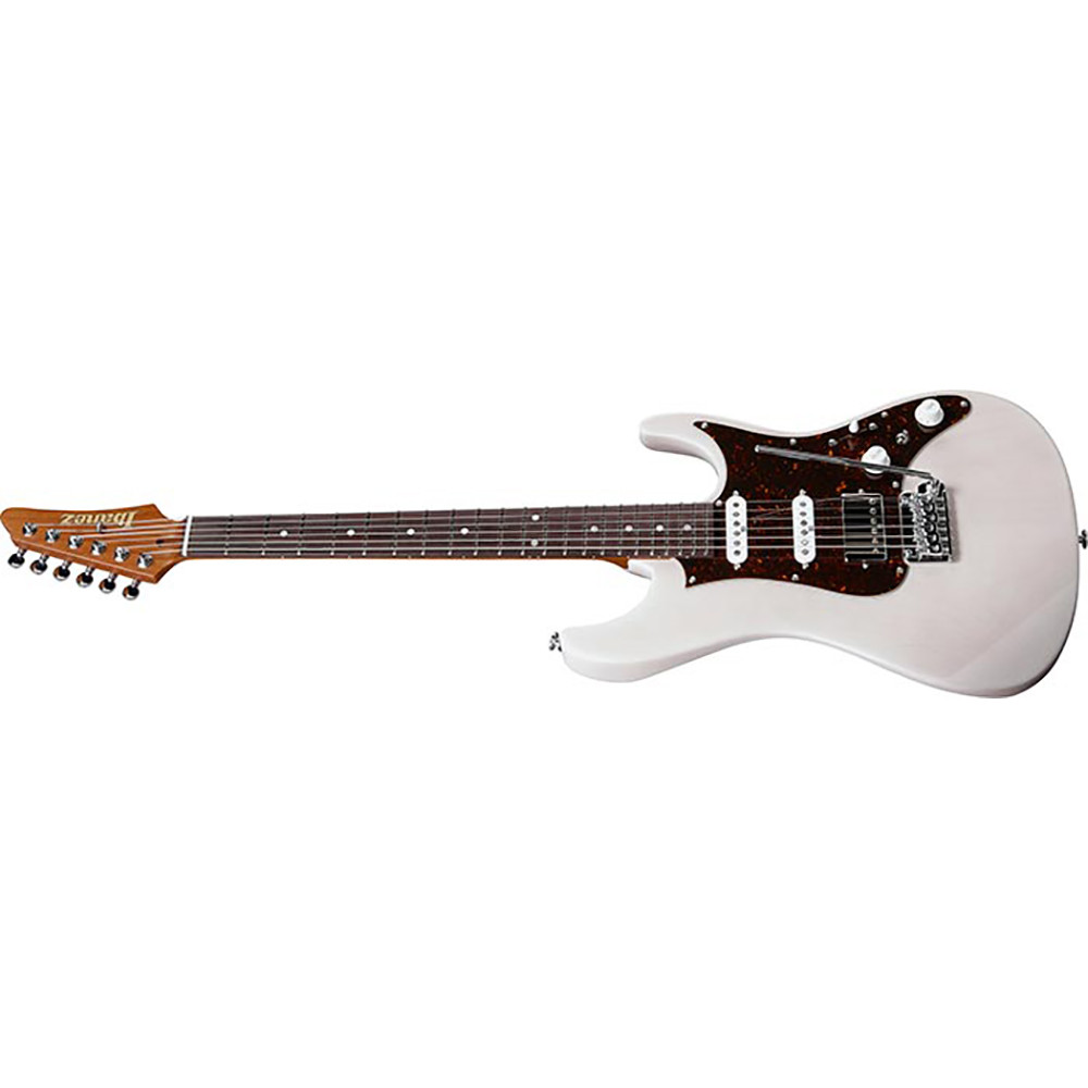 Ibanez AZ2204N-AWN Prestige Series Antique White Blonde with Case Electric Guitar