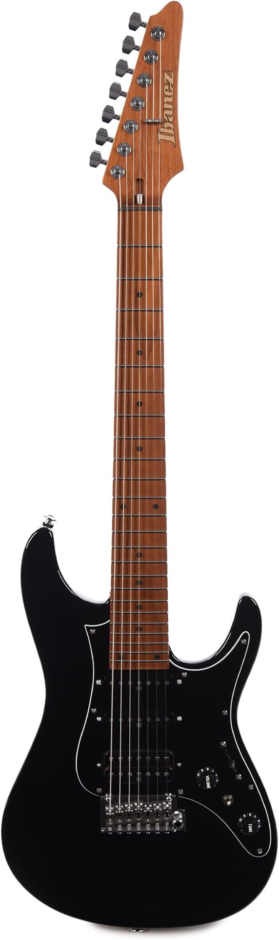 Ibanez AZ24047-BK Prestige Series 7-string Black with Case Electric Guitar