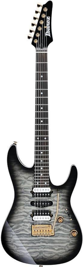 Ibanez Premium AZ47P1QM-BIB Black Ice Burst with Bag Electric Guitar
