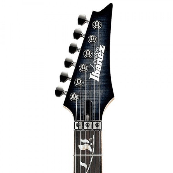 Ibanez RG8570Z-BRE Prestige Series J.Custom 6-String with Case in Black Rutile with Case Electric Guitar