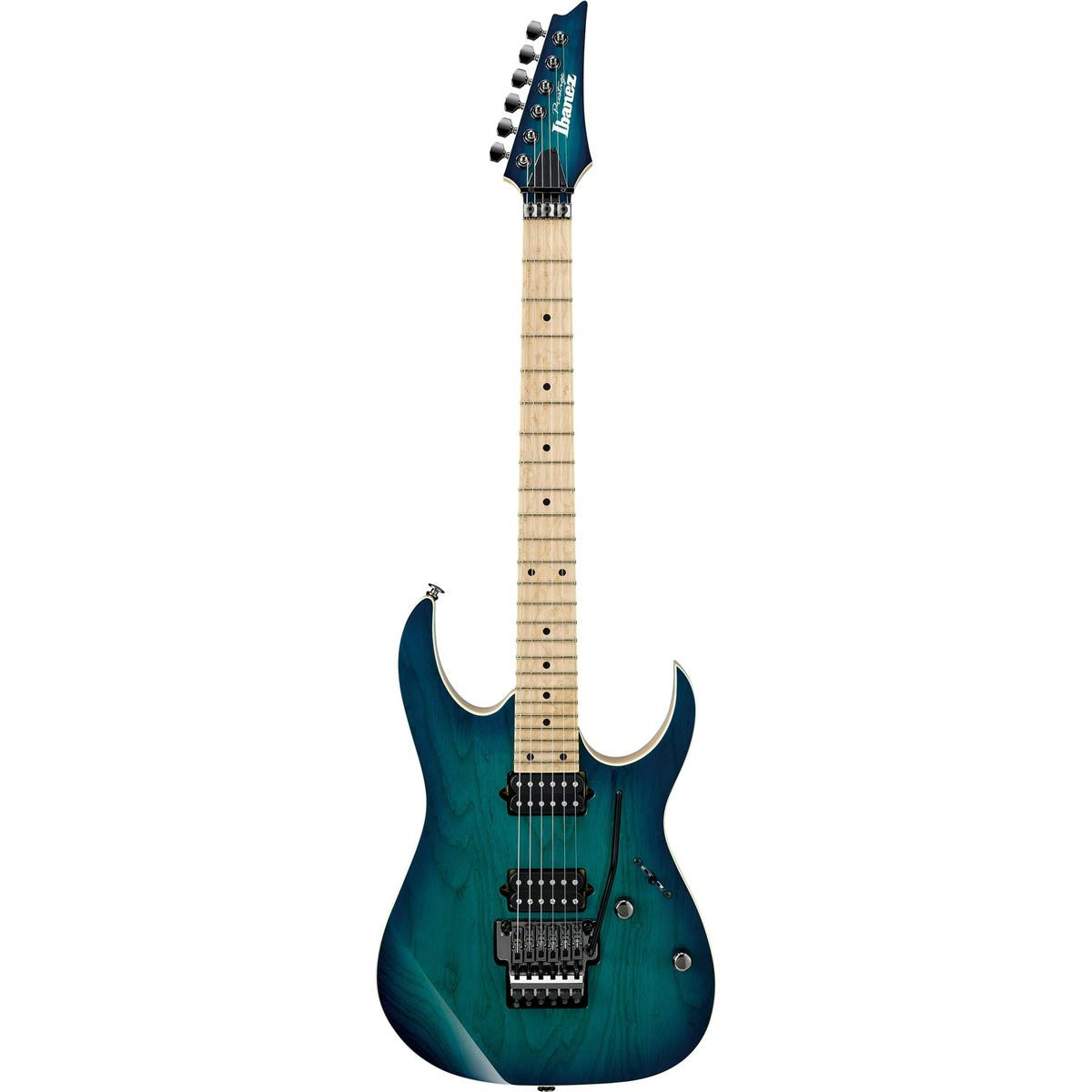 Ibanez RG652AHM-NGB 6-String Nebula Green Burst with Case Electric Guitar