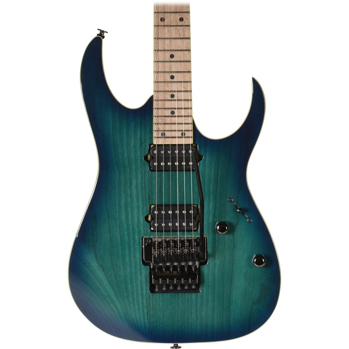 Ibanez RG652AHM-NGB 6-String Nebula Green Burst with Case Electric Guitar
