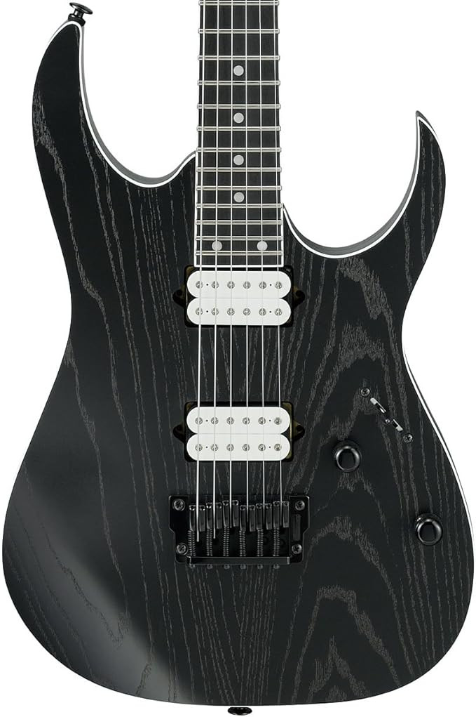 Ibanez RGR652AHBF-WK 6 String Weathered Black with Case Electric Guitar