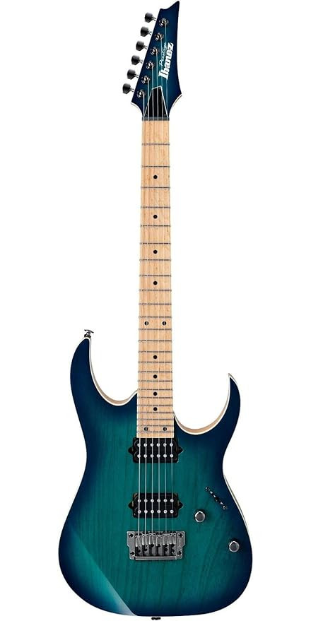 Ibanez RG652AHMFX-NGB Prestige Series 6 String Nebula Green Burst with Case Electric Guitar
