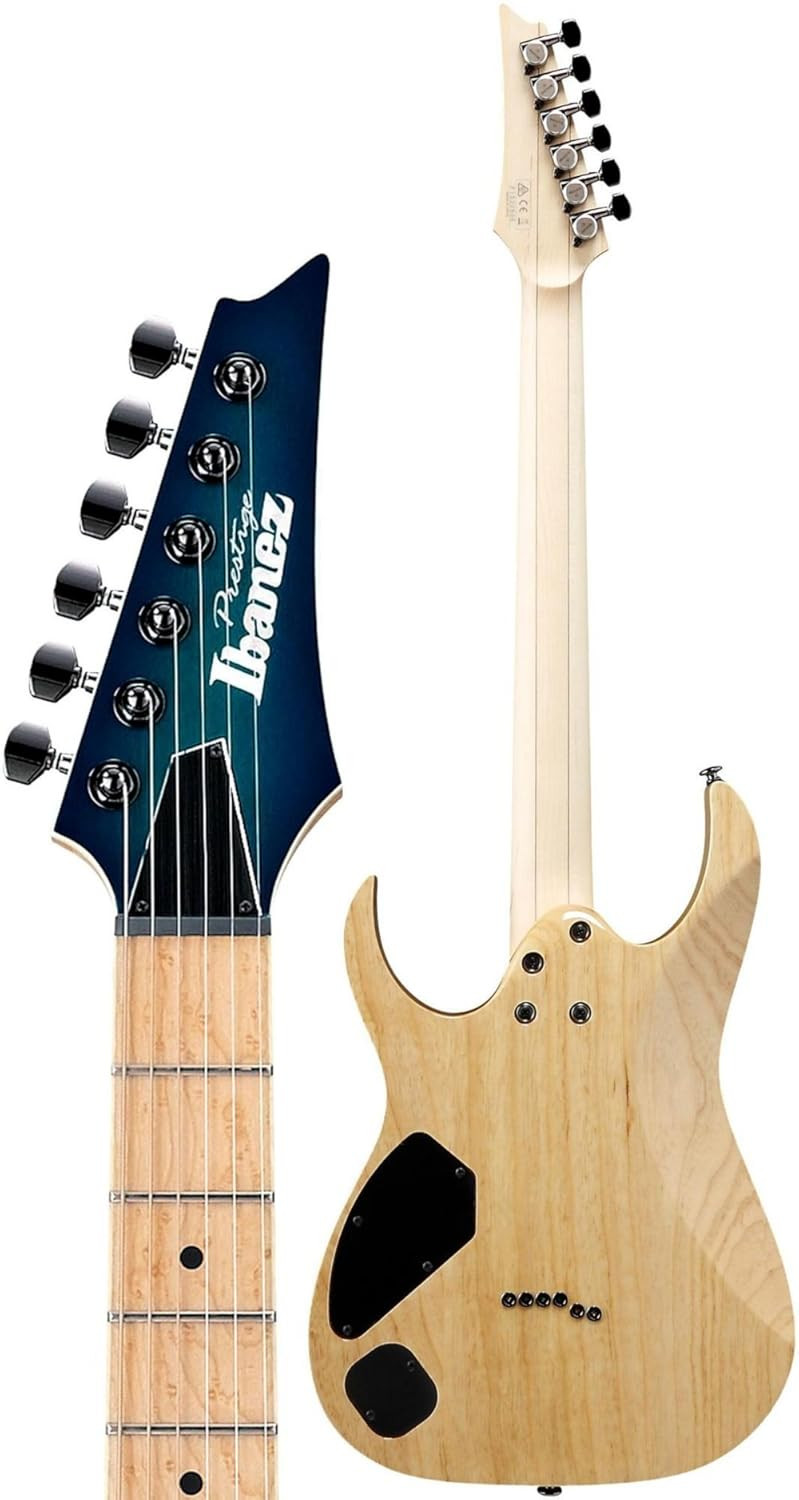 Ibanez RG652AHMFX-NGB Prestige Series 6 String Nebula Green Burst with Case Electric Guitar