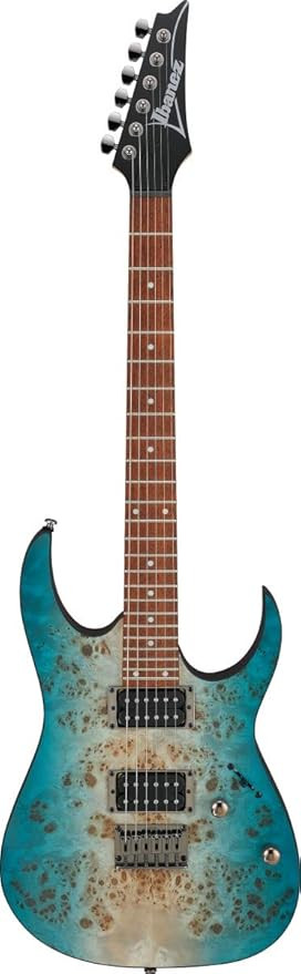 Ibanez RG421PB-CHF RG Standard 6 String Caribbean Shoreline Flat Electric Guitar