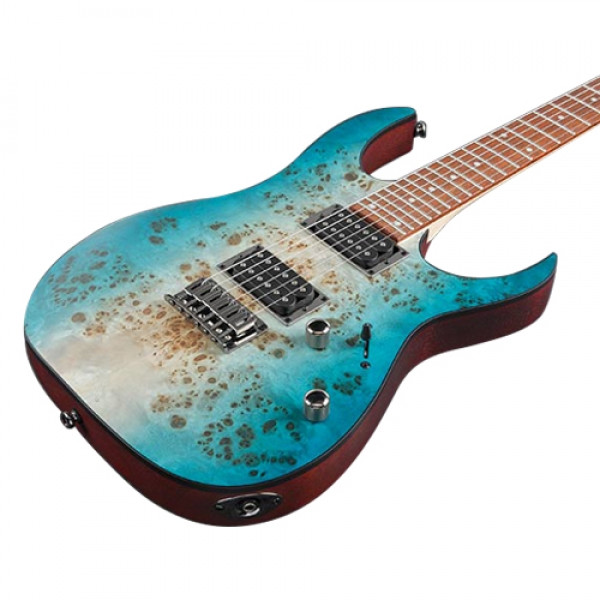 Ibanez RG421PB-CHF RG Standard 6 String Caribbean Shoreline Flat Electric Guitar