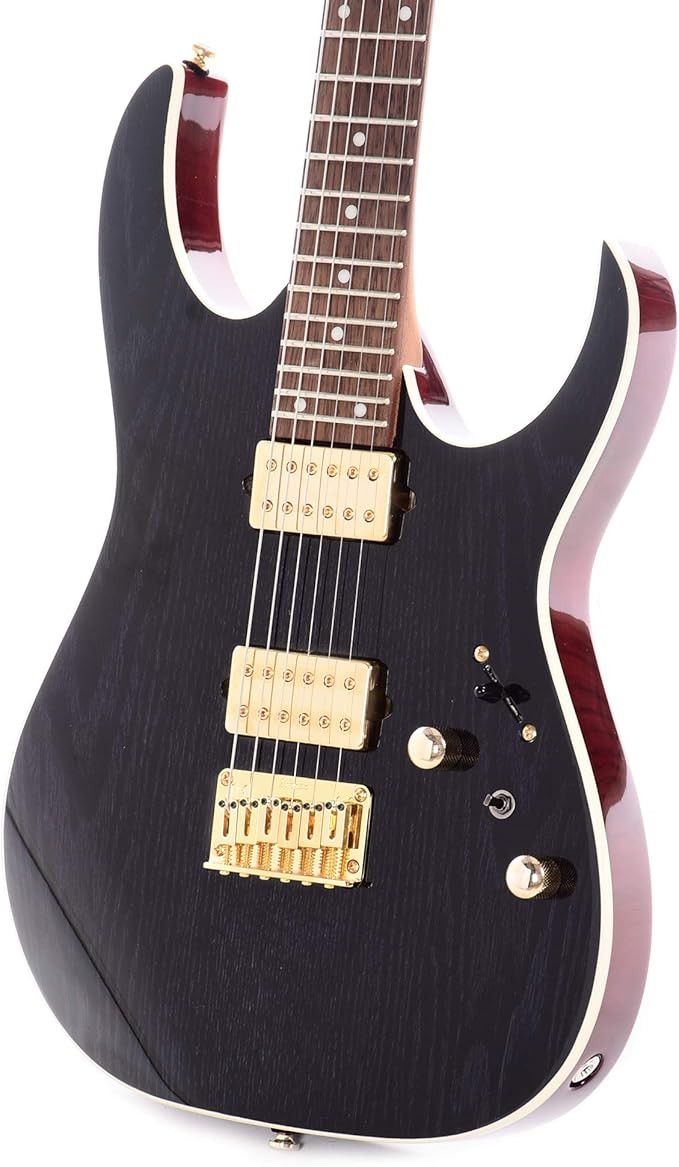 Ibanez RG421HPAH-BWB RG Standard 6 String Blue Wave Black Electric Guitar