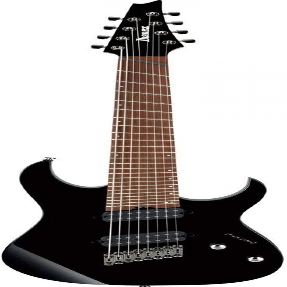 Ibanez RGMS8-BK RG Standard Series 8 String Electric Guitar