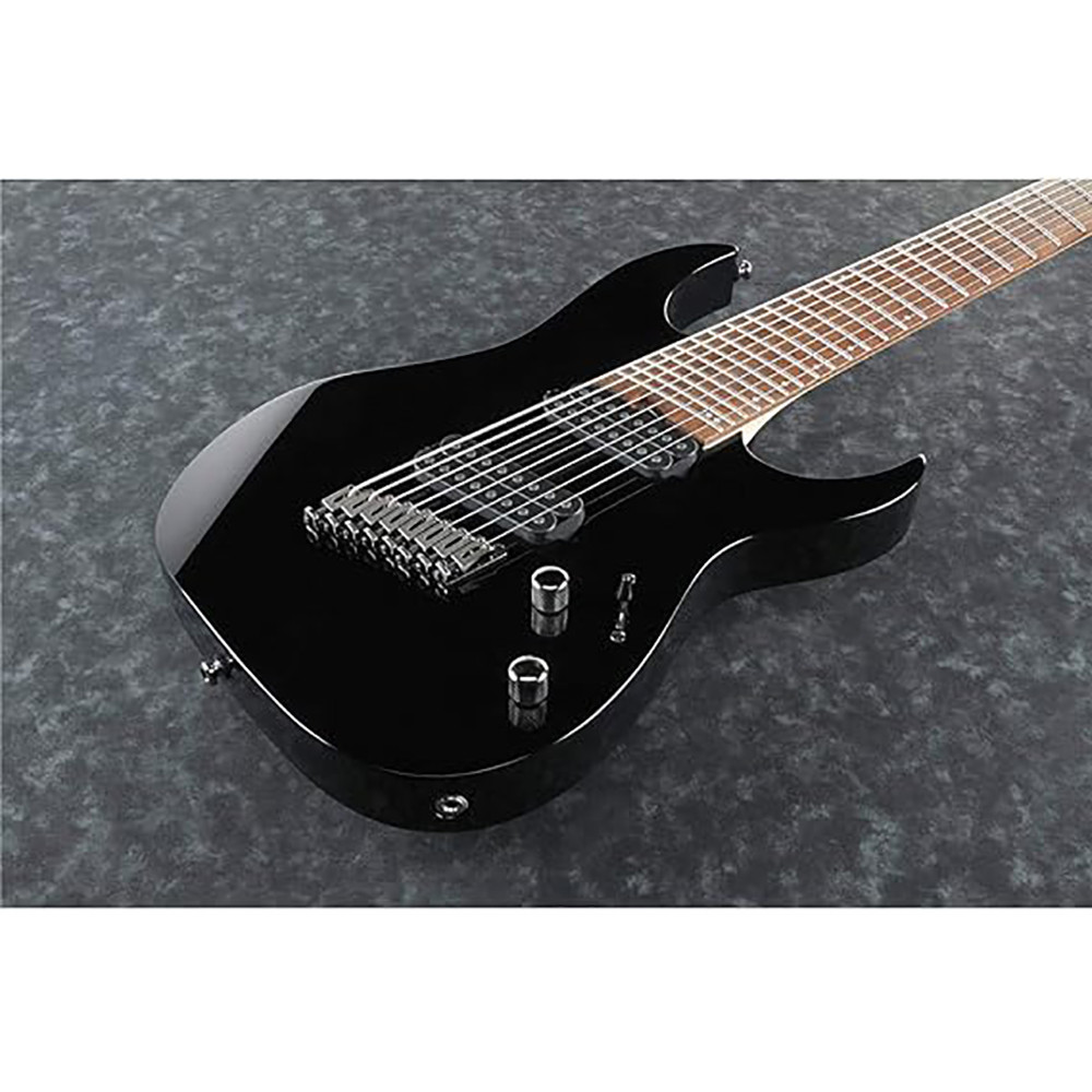 Ibanez RGMS8-BK RG Standard Series 8 String Electric Guitar